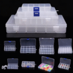 Eaffilifest - Arts, Crafts And Sewing - Beading And Jewelry Making - Beading Storage - 10/15/24/36 Grids Plastic Organizer Box Storage Container Jewelry Box With Adjustable Dividers For Beads Arts DIY Crafts Storage