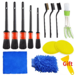 Eaffilifest - Automotive - Cleaning Kits - New Car Cleaning Kit Scrubber Drill Detailing Brush Set Air Conditioner Vents Towel Polisher Car Auto Detailing Tools