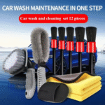Eaffilifest - AliExpress - Automotive - Cleaning Kits - Car Cleaning Set Car Detailing Brush Towel Glove Auto Dashboard Air Outlet Cleaning Tools Kits for Car Wash Accessories