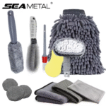 Eaffilifest - Automotive - Cleaning Kits - 6/12pcs Car Cleaning Set Car Detailing Brush Towel Glove Auto Dashboard Air Outlet Cleaning Tools Kits for Car Wash Accessories