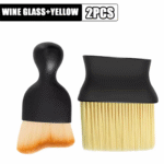 Eaffilifest - Automotive - Cleaning Kits - 2-Piece Interior Cleaning Set: Soft Brushes for Dashboard and Air Vents, Ideal for Cars, Offices, and Homes