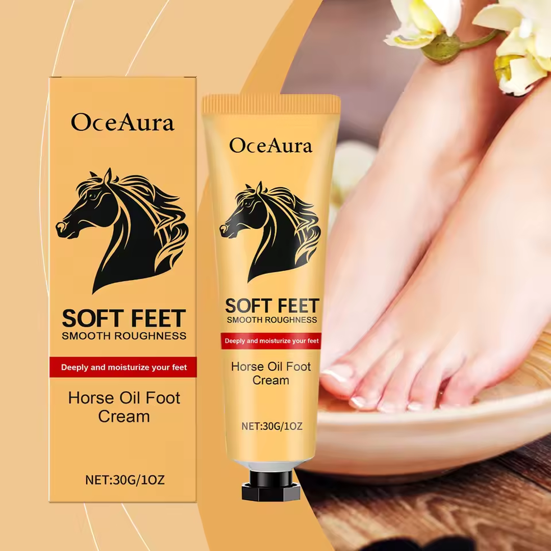 Eaffilifest - AliExpress - Beauty And Personal Care - Foot, Hand And Nail Care - Foot And Hand Care - Foot Creams And Lotions - Horse Oil Anti Crack Foot Cream Repair Chapping Heel Callus Removal Exfoliation Nourish Smooth Anti-Drying Hand Feet Skin Care