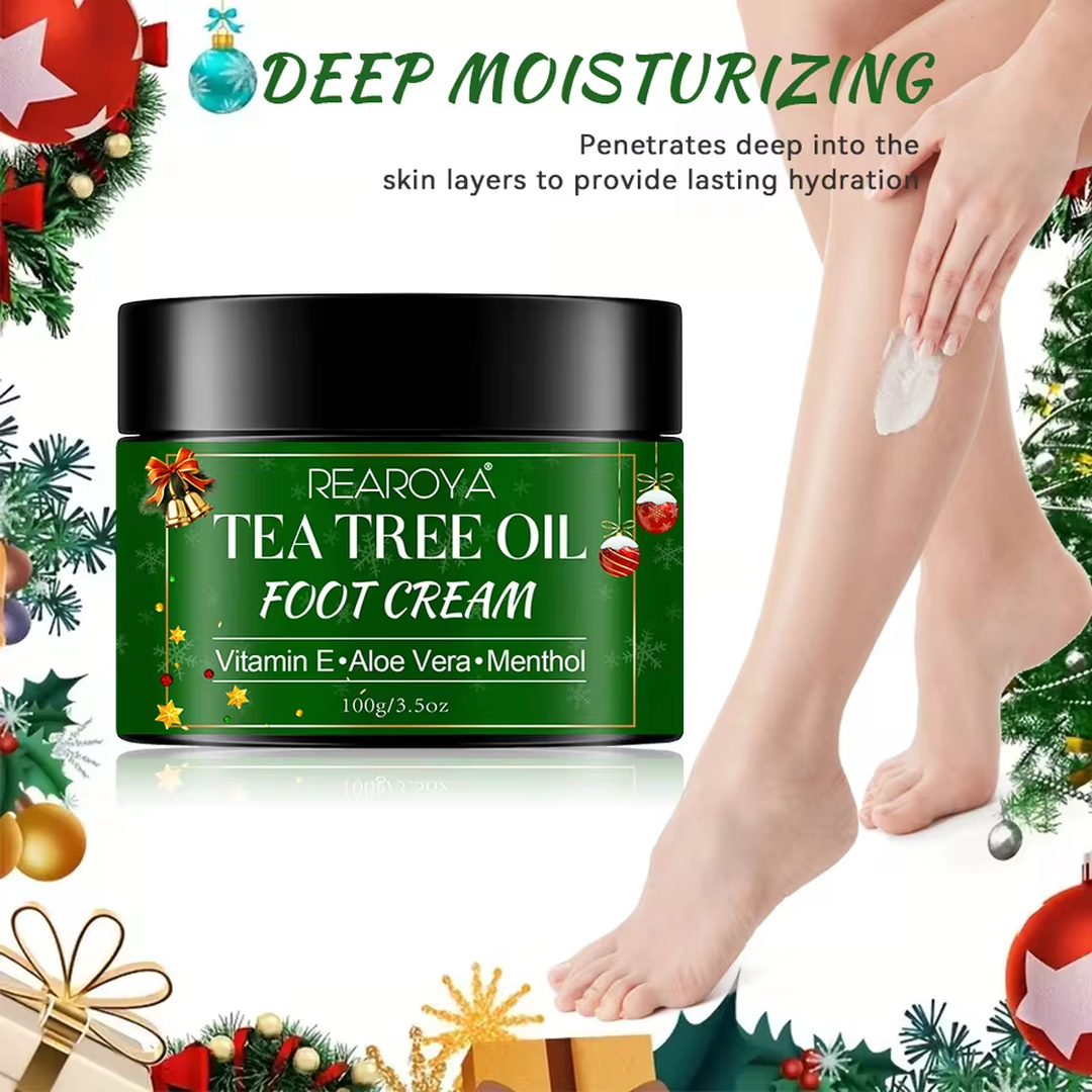 Eaffilifest - AliExpress - Beauty And Personal Care - Foot, Hand And Nail Care - Foot And Hand Care - Foot Creams And Lotions - Tea Tree Oil Foot Cream for Dead Rough Dry Thick Skin - for Heel Care, Deeply Moisturizes and Nourishes Dry Rough Skin 30g/60g