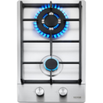 Eaffilifest - Amazon - Appliances - Cooktops - VEVOR 12 inch 2 Burners Cooktop Max 12250BTU Built-in Stainless Steel Stove Top LPG/NG Convertible Dual Fuel Natural Gas Hob with Thermocouple Protection for Outdoor, Kitchen, Camping, RV