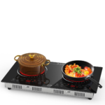 Eaffilifest - Amazon - Appliances - Cooktops - VEVOR Electric Ceramic Cooktop, Built-in Electric Stove Top, with Glass Panel, Knob Control, 11 Heat Levels, for Diverse Cooking Requirements (24inch-4burners/220V)