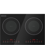 Eaffilifest - Amazon - Appliances - Cooktops - Empava Double/Dual Induction Cooktop 2 Burner, Shatter-proof Flat Glass Top, 18 Levels from 120°F to 460°F, 3 Preset Mode, Bulit-in/Countertop, 110~120 Volt Plug in Electric Stove for Kitchen, RV