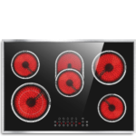 Eaffilifest - Amazon - Appliances - Cooktops - 30 Inch Electric Cooktop, 5 Burner Electric Stove Top Touch Control, 8400W Built-in Ceramic Stovetop Burner 30" with Expandable Zone, Child Lock, Timer, Overheat Alert, 220-240v Hardwired