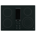 Eaffilifest - Amazon - Appliances - Cooktops - GE Profile 30 in. 4 Burner Element Downdraft Electric Cooktop in Black PP9830DRBB