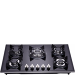Eaffilifest - Amazon - Appliances - Cooktops - 30 inch Gas Cooktops Dual Fuel Sealed 5 Burners Drop-In Tempered Glass Gas Hob DK157-A01S Gas Cooktop